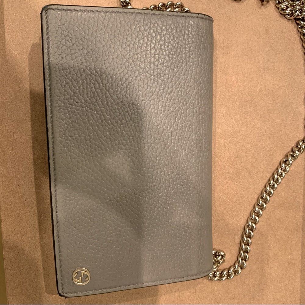 Gucci Bags Wallet On Chain Calfskin Cross Body Bag